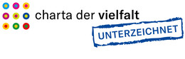 Logo of the Diversity Charter, signed by TU Dortmund University, an initiative of Charta der Vielfalt e. V., Germany's largest employer initiative to promote diversity in the world of work.